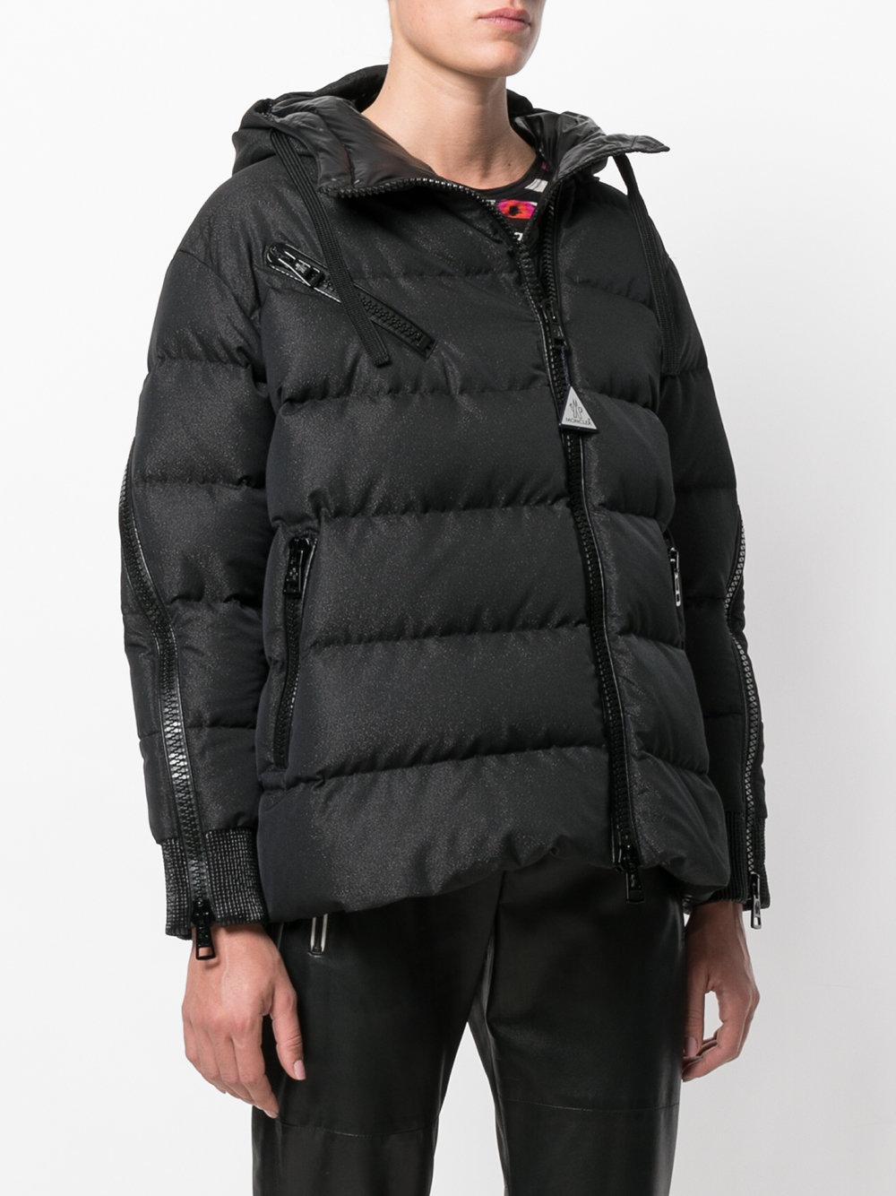 Moncler Synthetic Classic Puffer Jacket in Black - Lyst