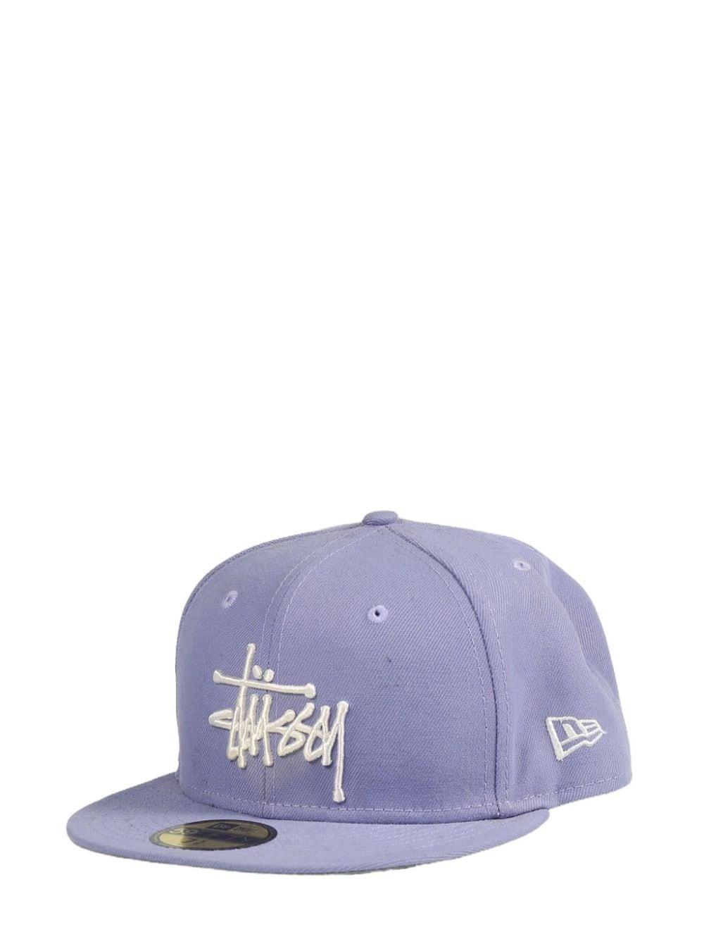 Stussy X New Era 59Fifty Copyright Crown Cap in Purple for Stussy X New Era 59Fifty Copyright Crown Cap in Purple for