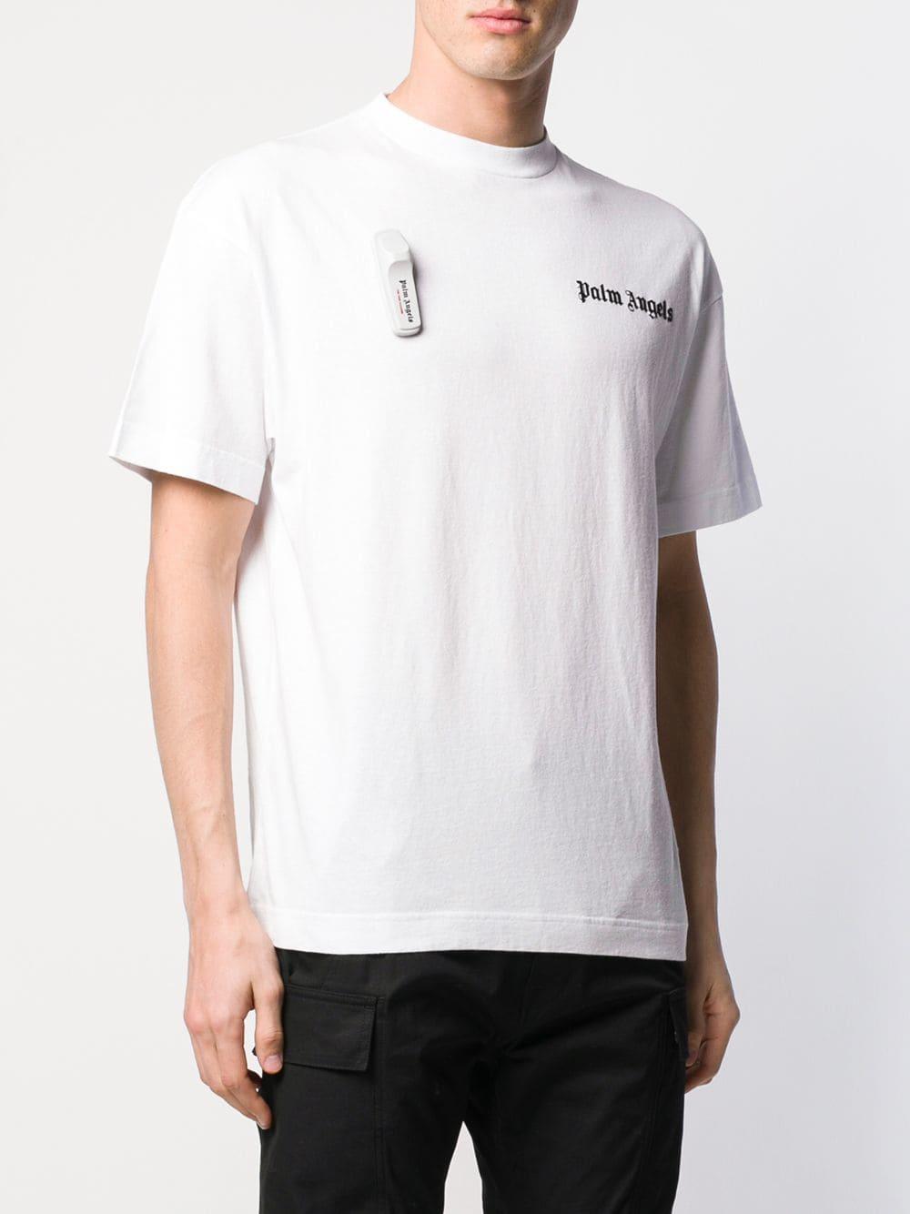 palm angels security tag tee
