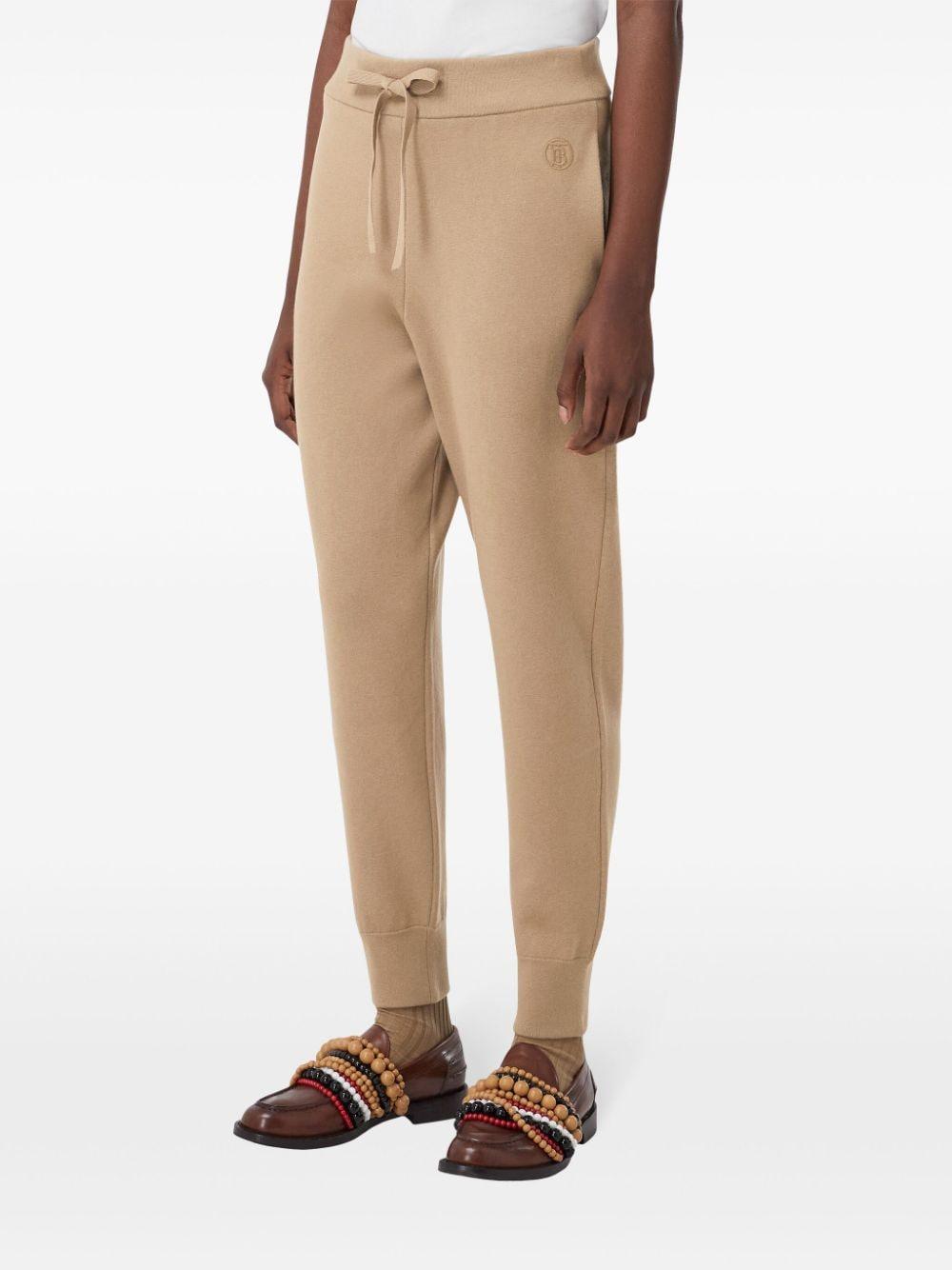 Burberry Monogram Motif Track Pants in Natural Lyst UK