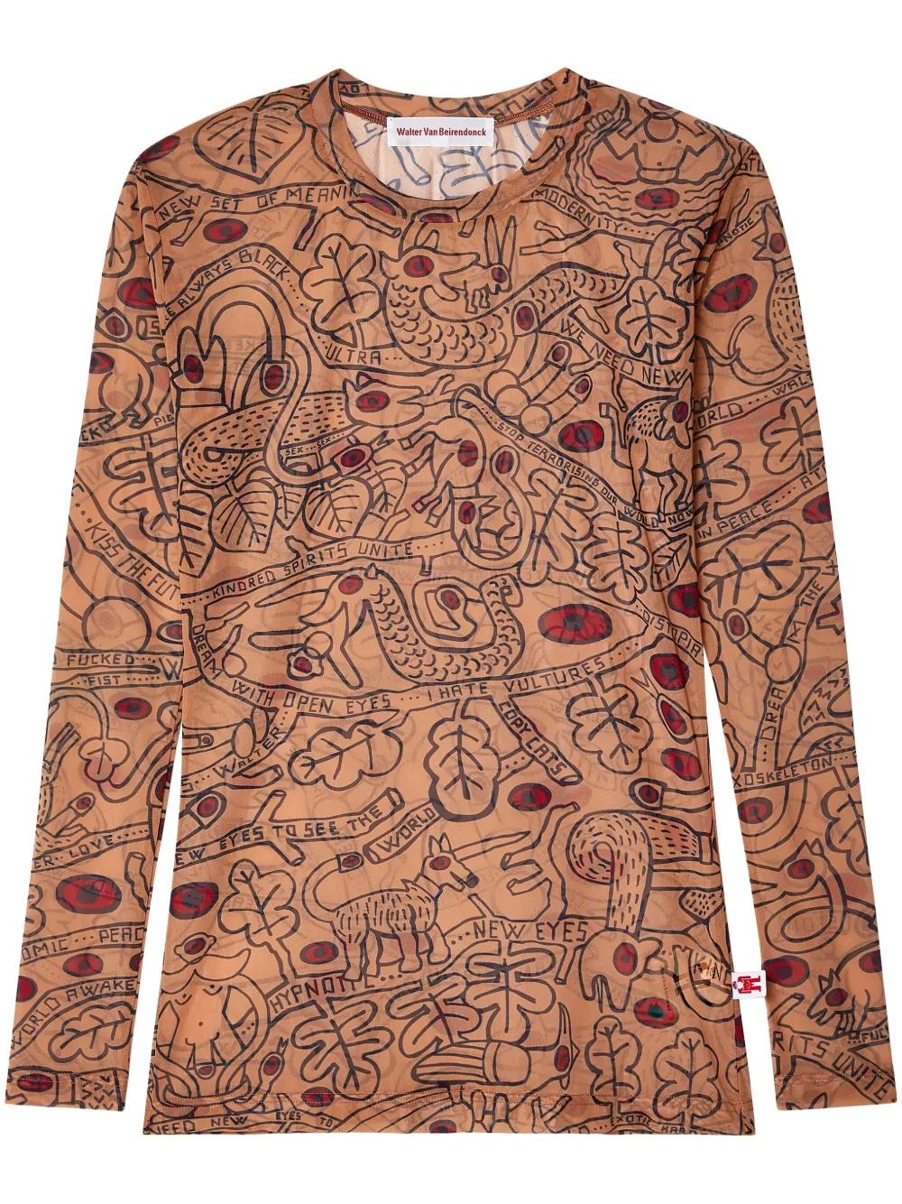 Men's Walter Van Beirendonck Long-sleeve t-shirts from $417 | Lyst