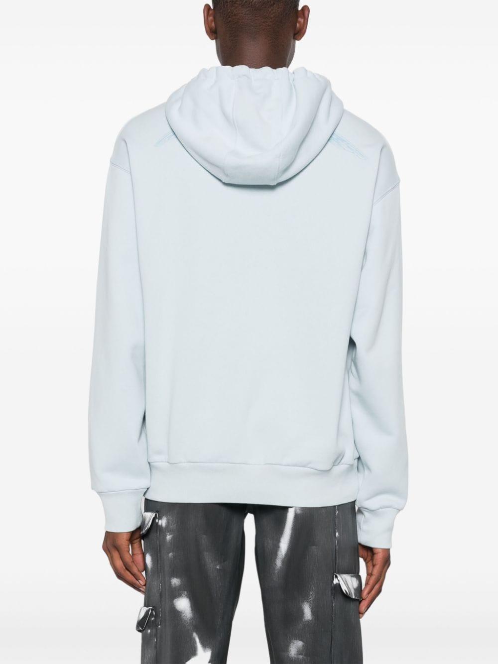 Baby blue givenchy hoodie best sale