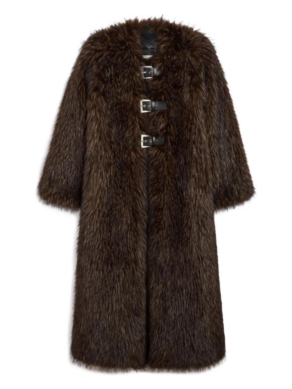 APPARIS アパリス　コート APPARIS ブラウン ファーコート APPARIS アパリス ブラウン ファー