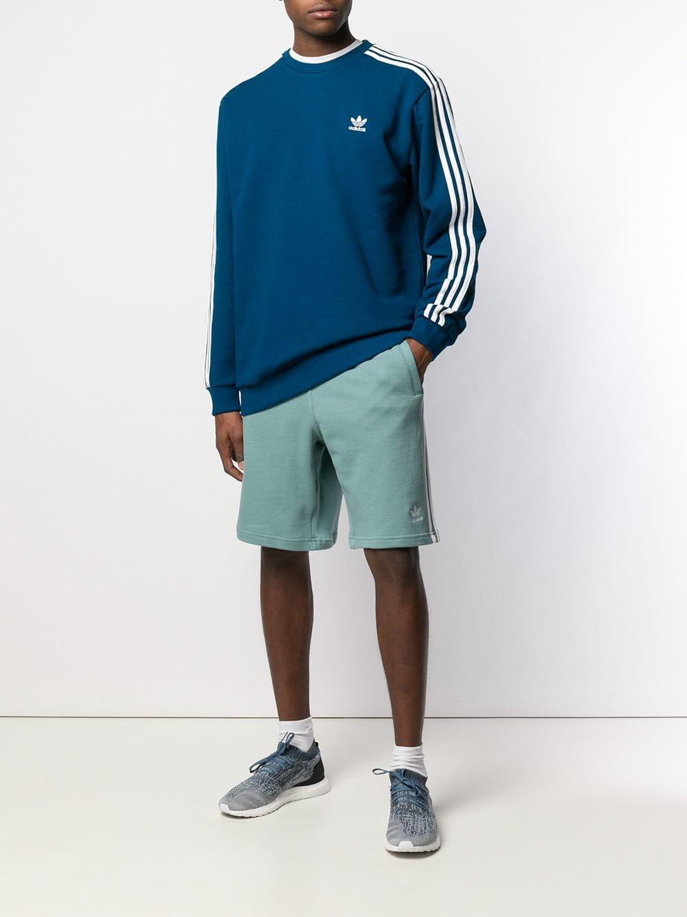 Pantalones cortos de chándal adidas de hombre de color Verde - Lyst