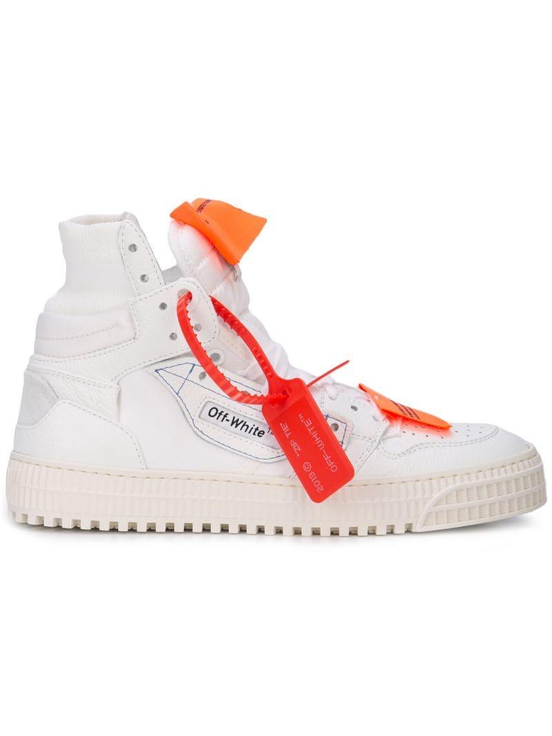 Off-White c/o Virgil Abloh Suede White 3.0 Off-court Sneakers - Lyst