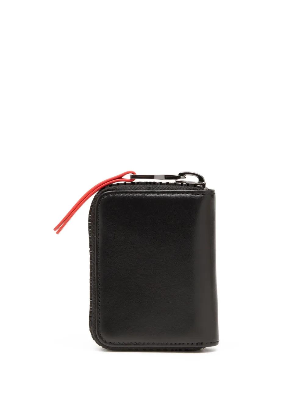 DIESEL Leather Key Holder With Logo Zip in Black for Men | Lyst UK