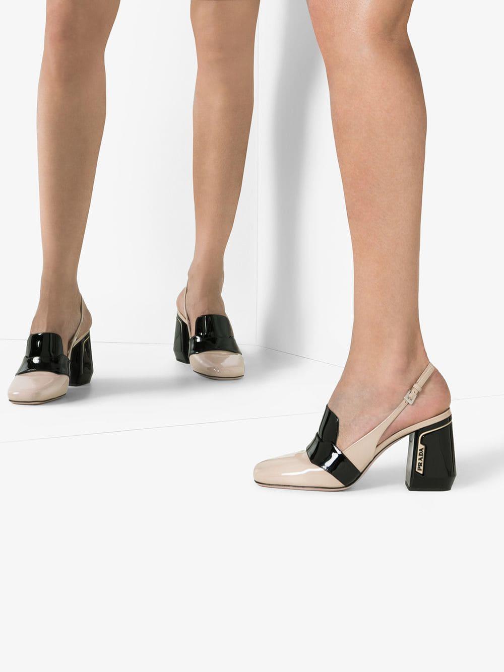square toe slingback flats