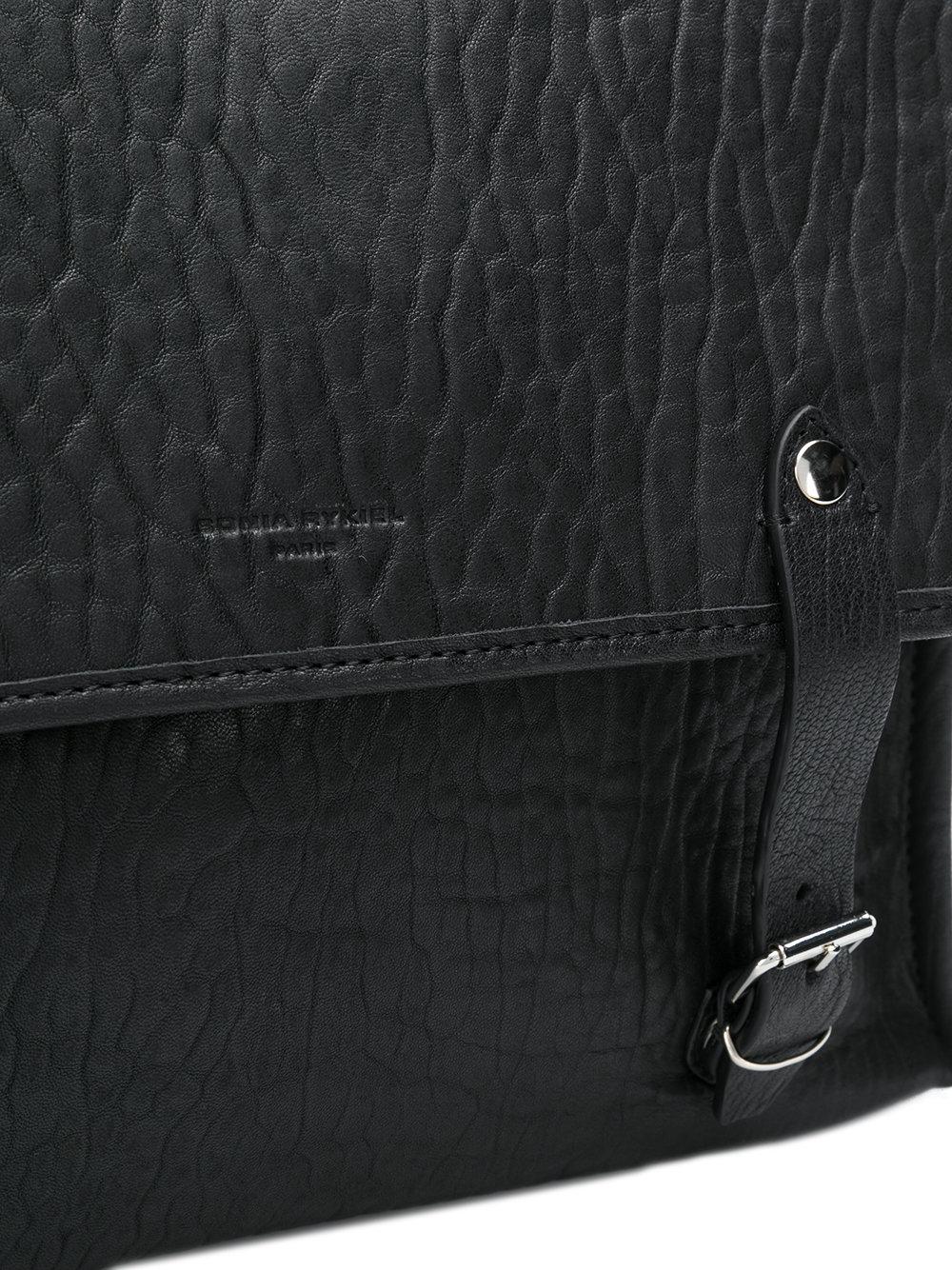 Porté Rykiel Coloris En Oyster Sac Épaule Sonia Black eWED29IYH