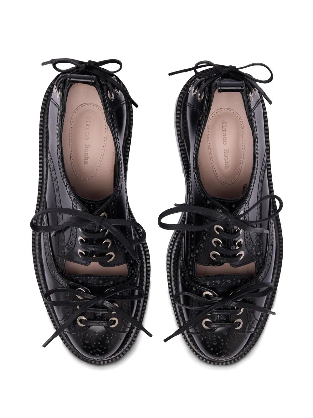 Simone Rocha 2025SS カットアウトブローグシューズ　37サイズ Simone Rocha Lace-ups for Women | Online Sale up to 73% off