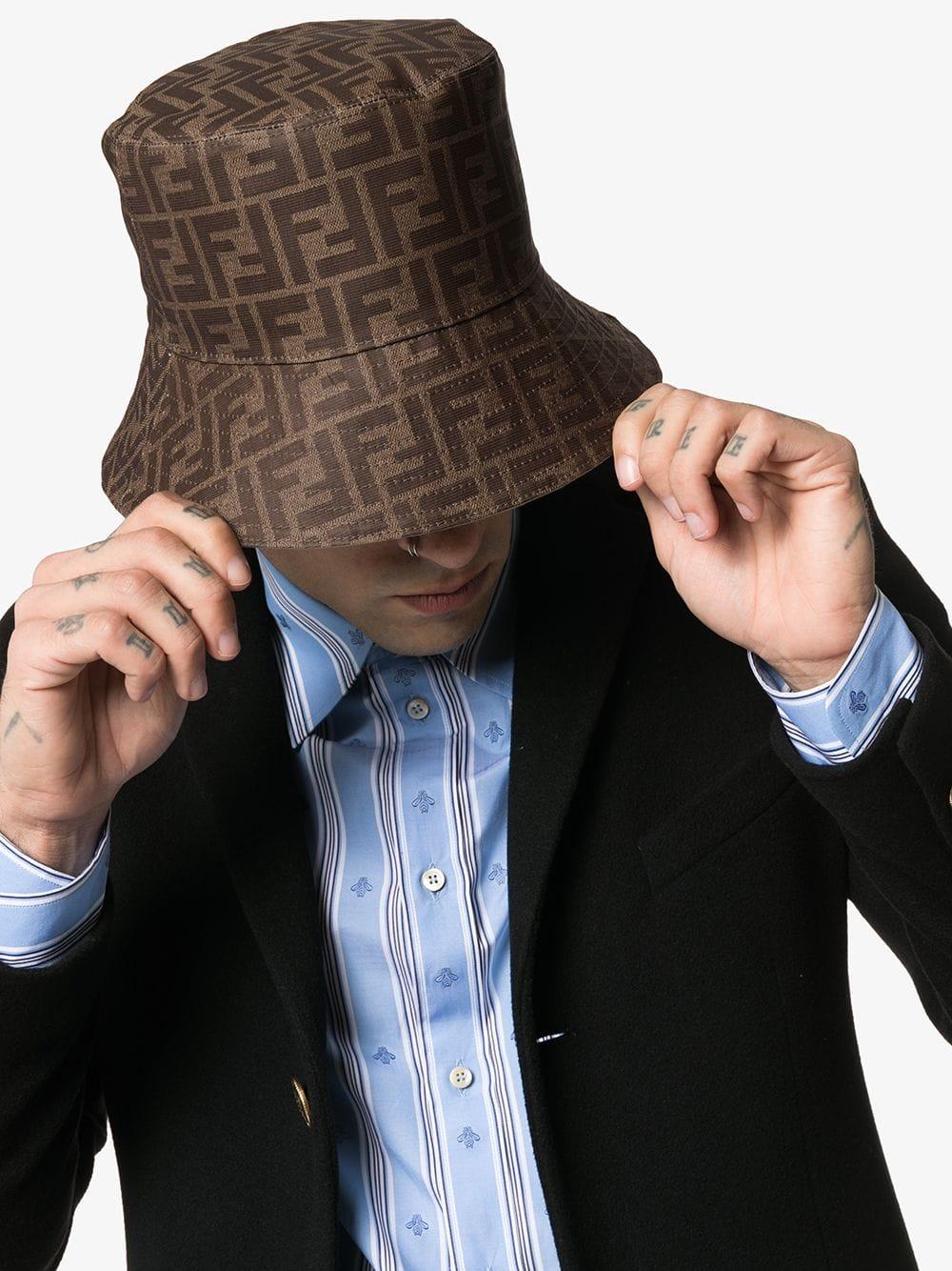 Bob à logo Fendi pour homme en coloris 