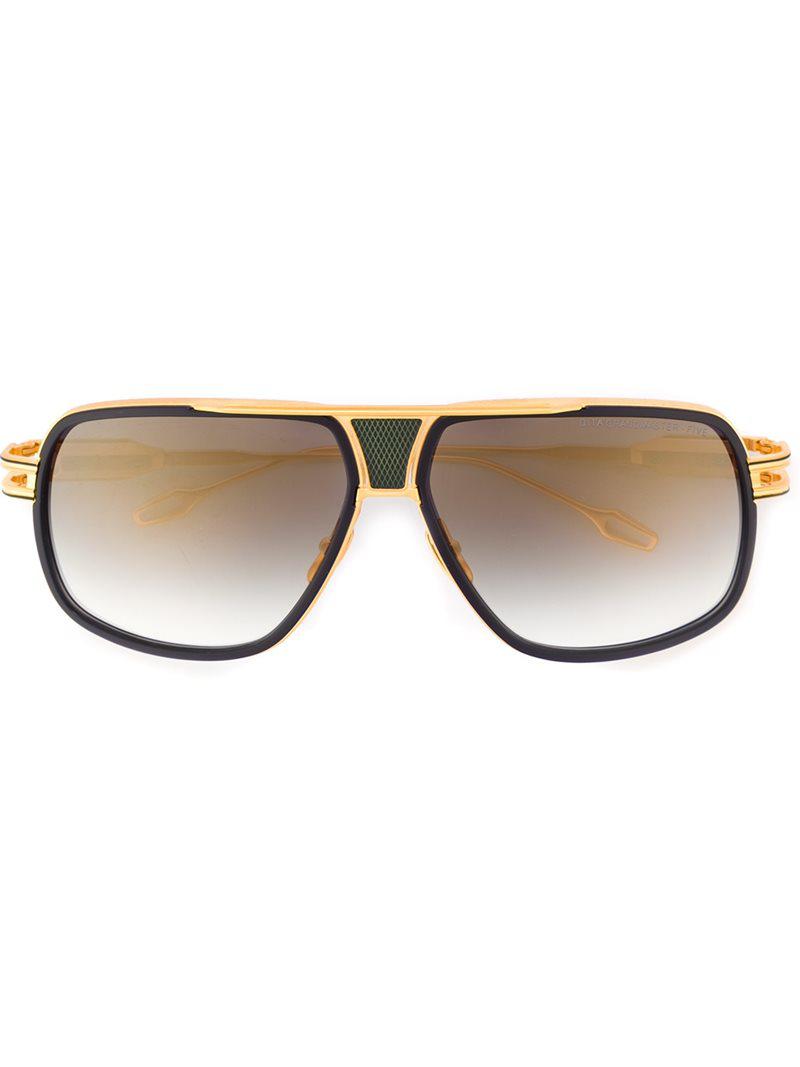 Dita Eyewear 'grandmaster Five' Sunglasses in Black - Lyst