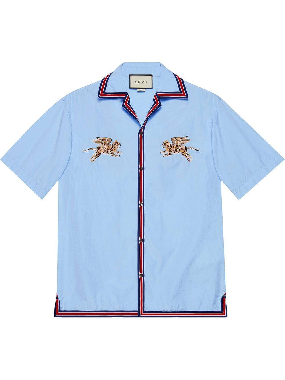 gucci bowling shirt tiger