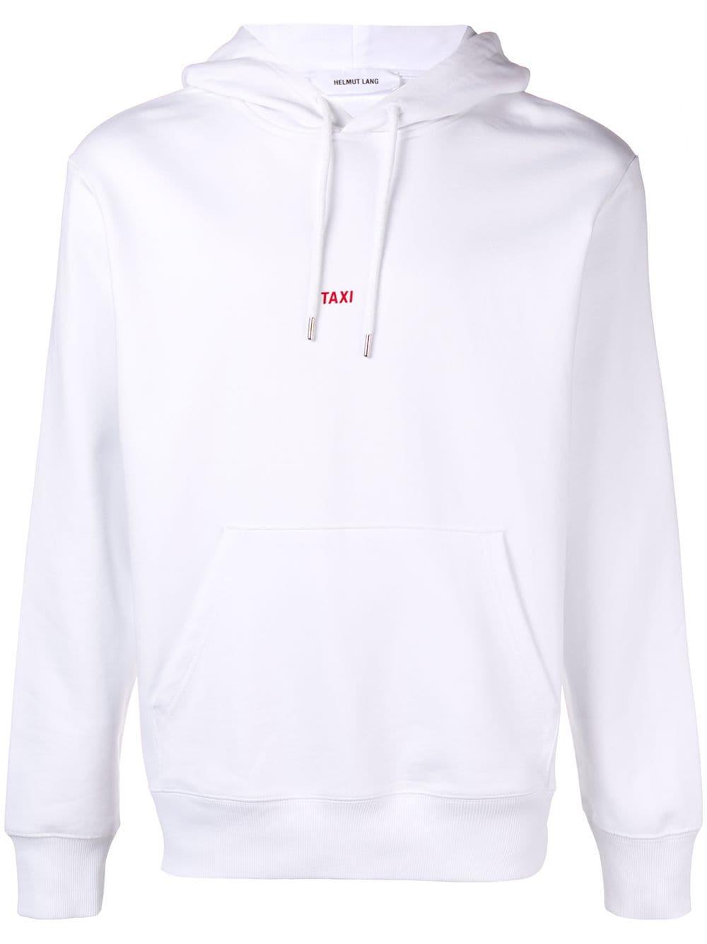 White helmut cheap lang hoodie