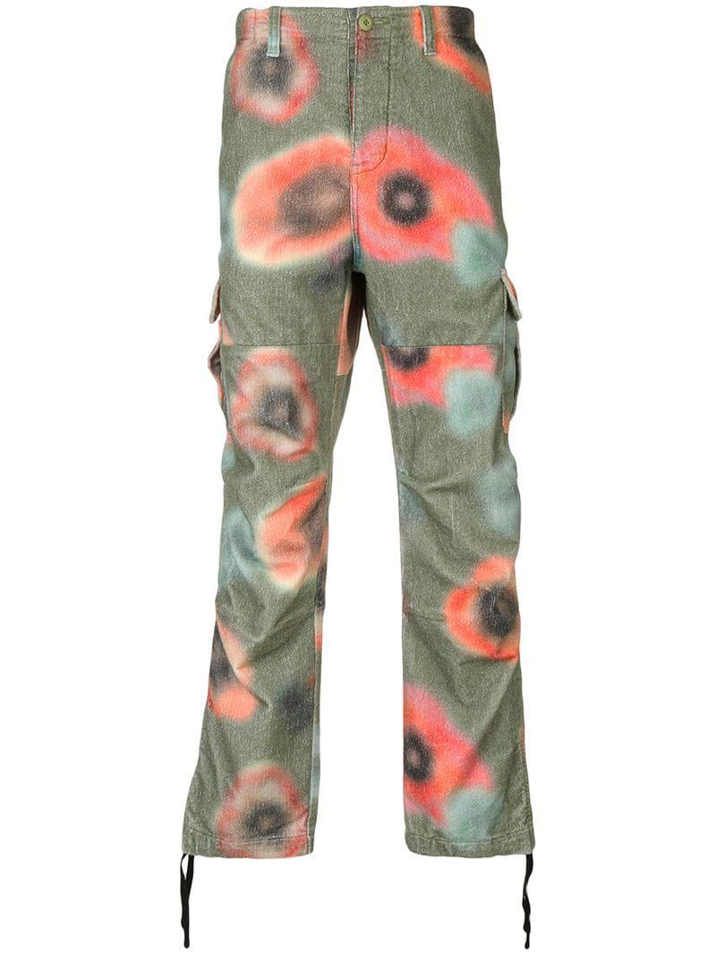 Pantalon à fleurs Stussy pour homme en coloris Vert | Lyst