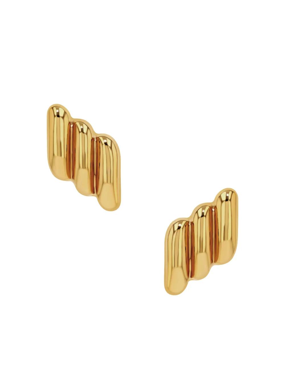 アクセサリーその他 ANINE BING Gold-plated brass earrings 22793153_53414668_600.jpg
