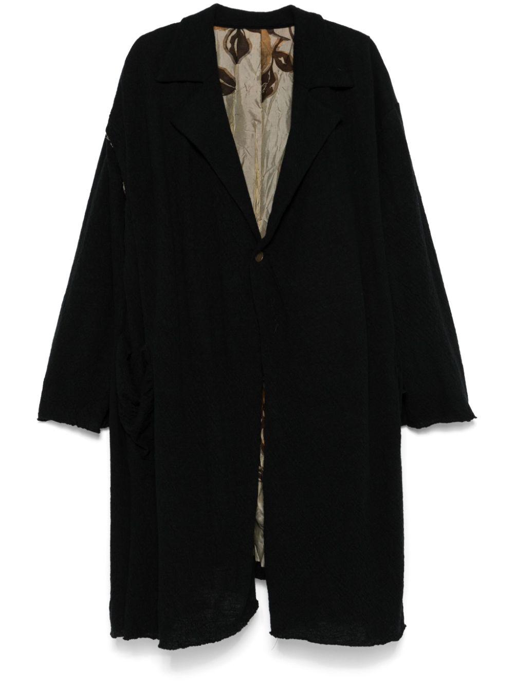 Junya Watanabe レディース ブラック アシンメトリー コート コート