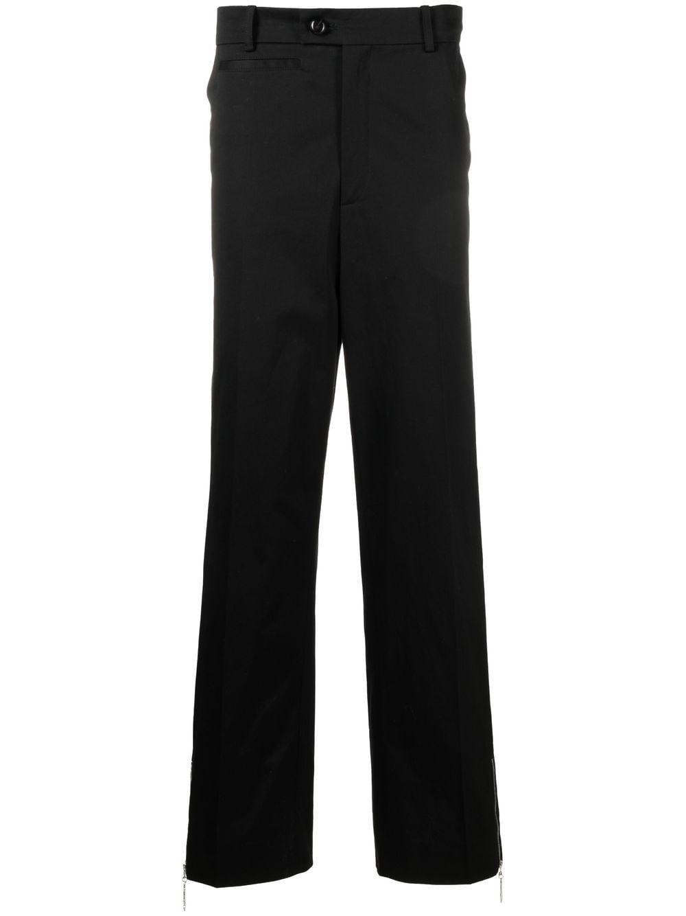 NAMACHEKO Etana Zip-detail Trousers in Black for Men | Lyst