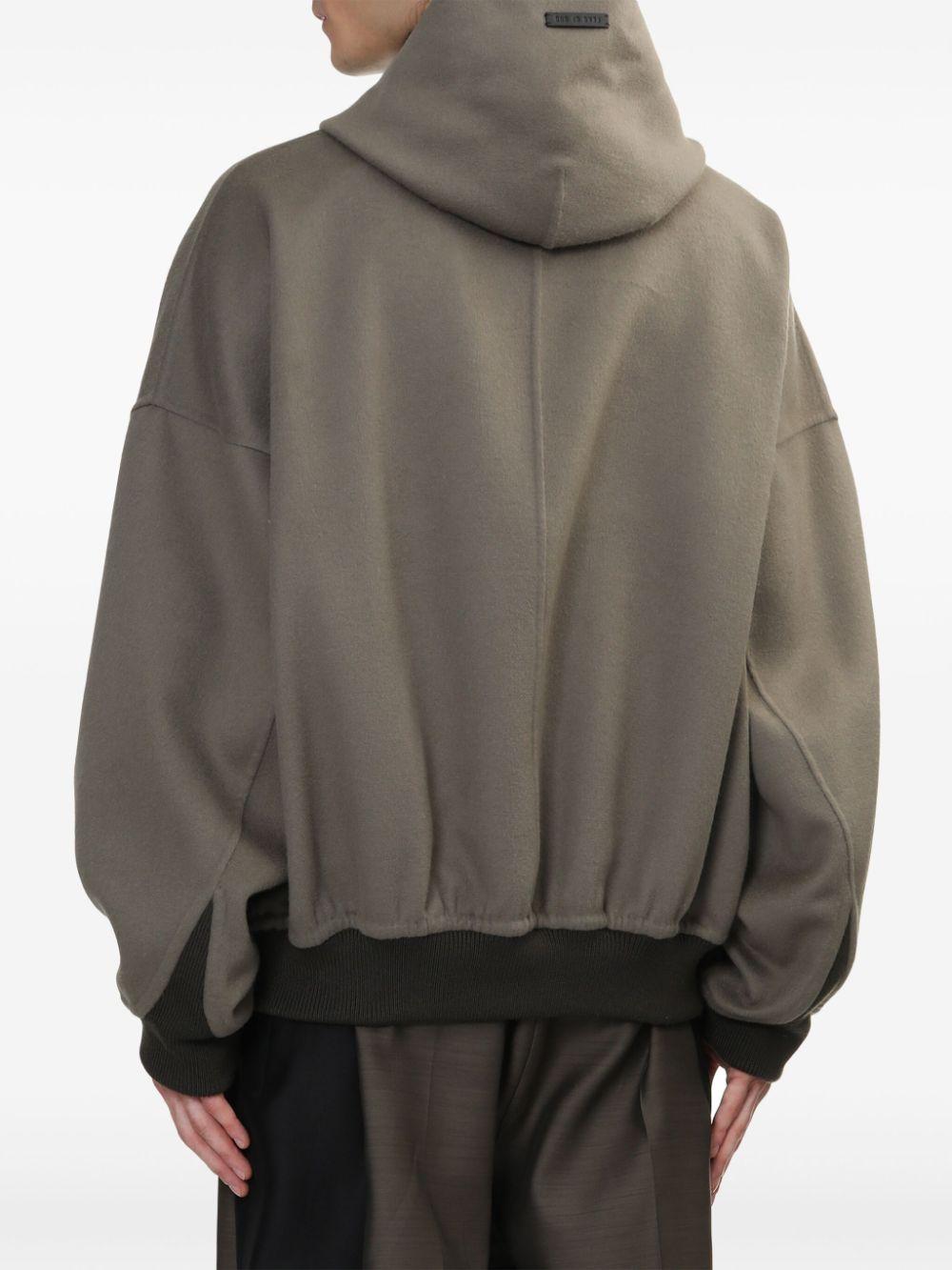 Fear Of God Hooded Bomber Jacket in Gray for Men | Lyst Fear Of God Hooded Bomber Jacket in Gray for Men | Lyst