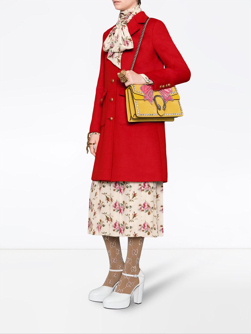 gucci yellow dionysus bag