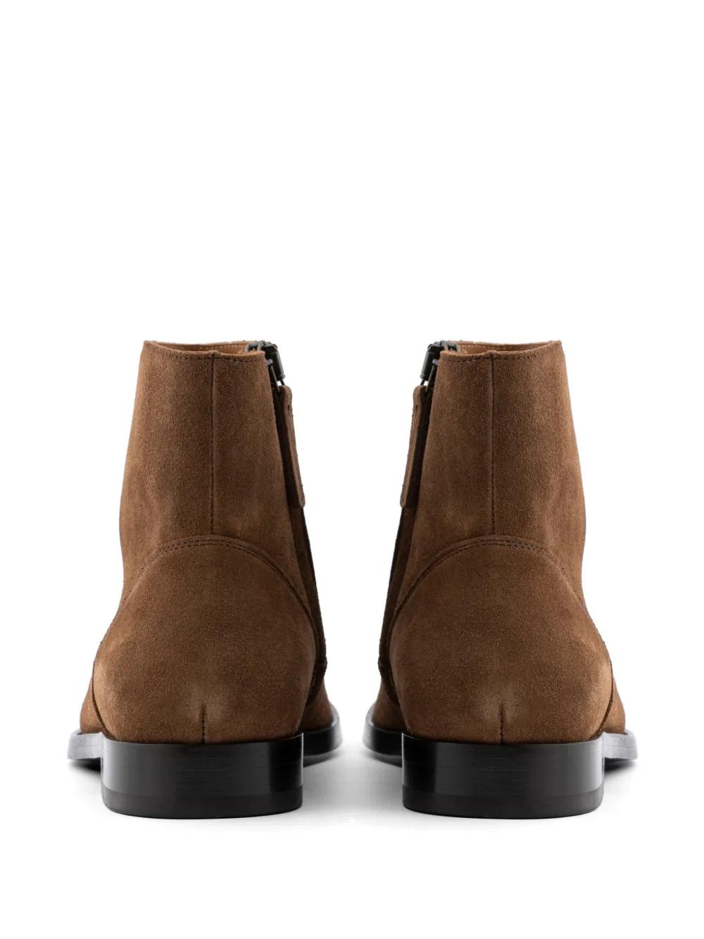 Buttero Zip Boots in Brown for Men | Lyst