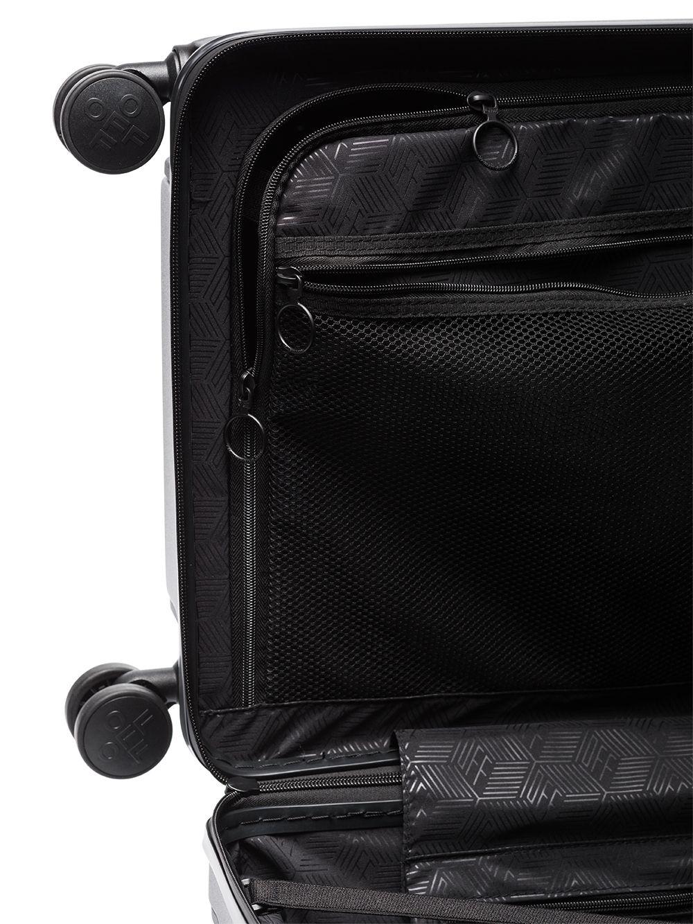 off white trolley bag