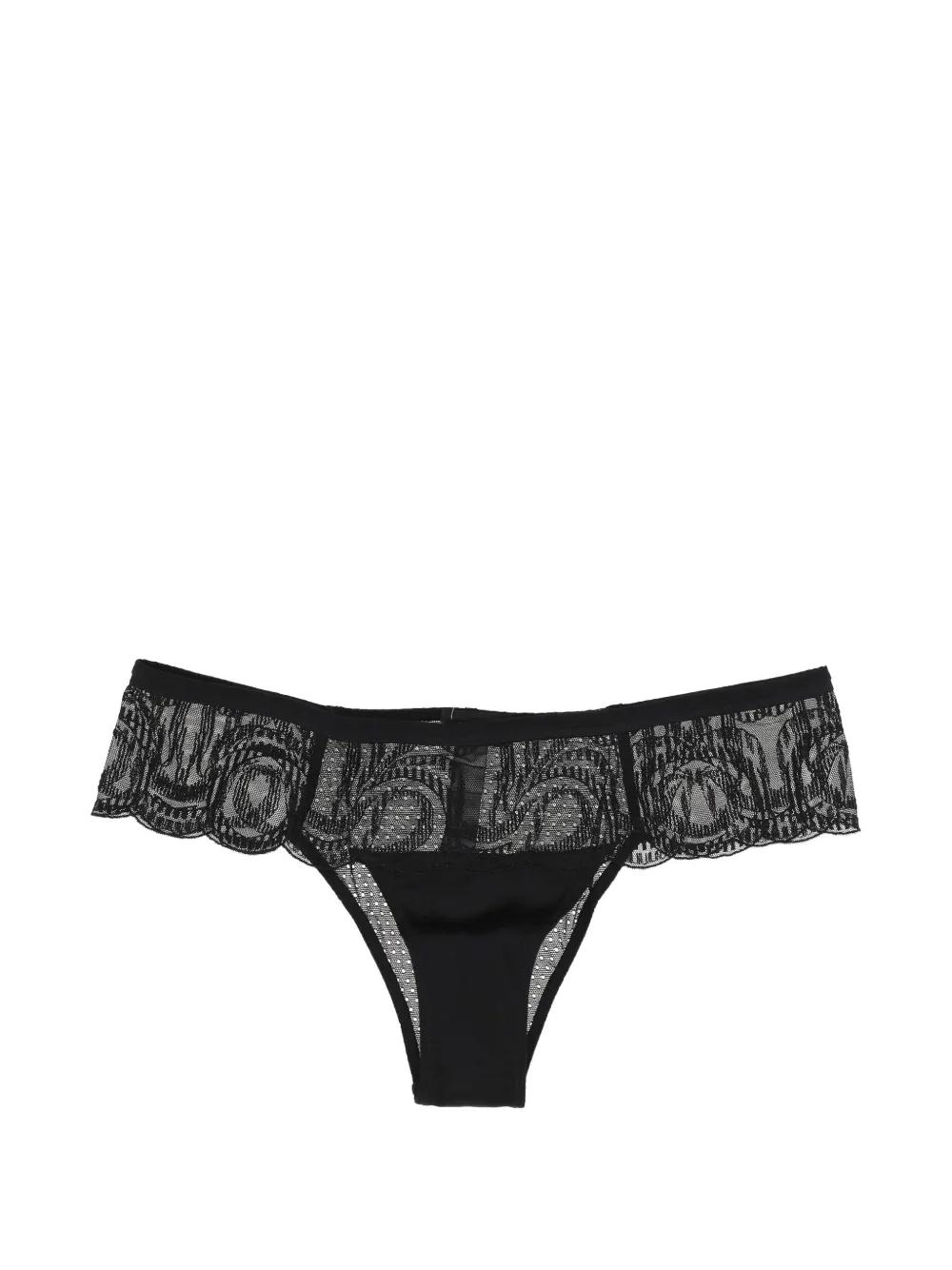 La Perla Lace Lingerie in Black | Lyst