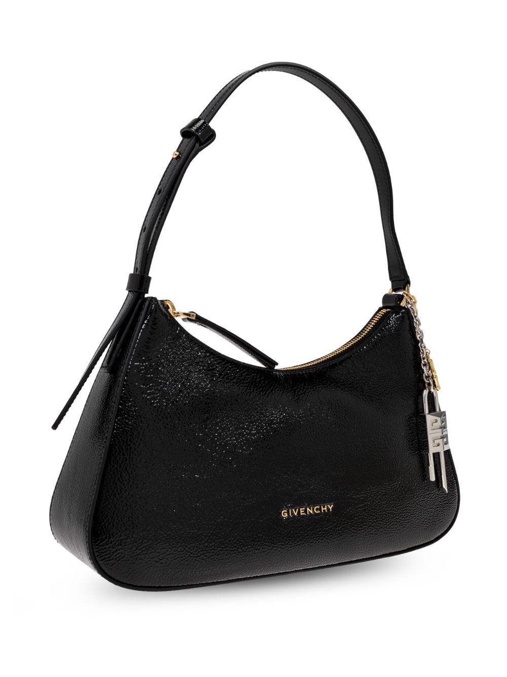 Givenchy レディース ブラック レザーショルダーバッグ ショルダーバッグ