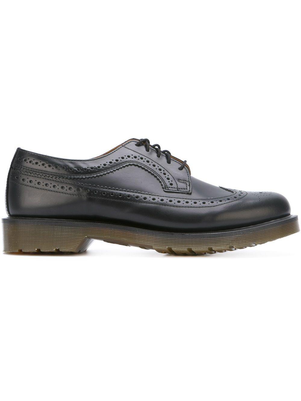 leather sports sole brogues