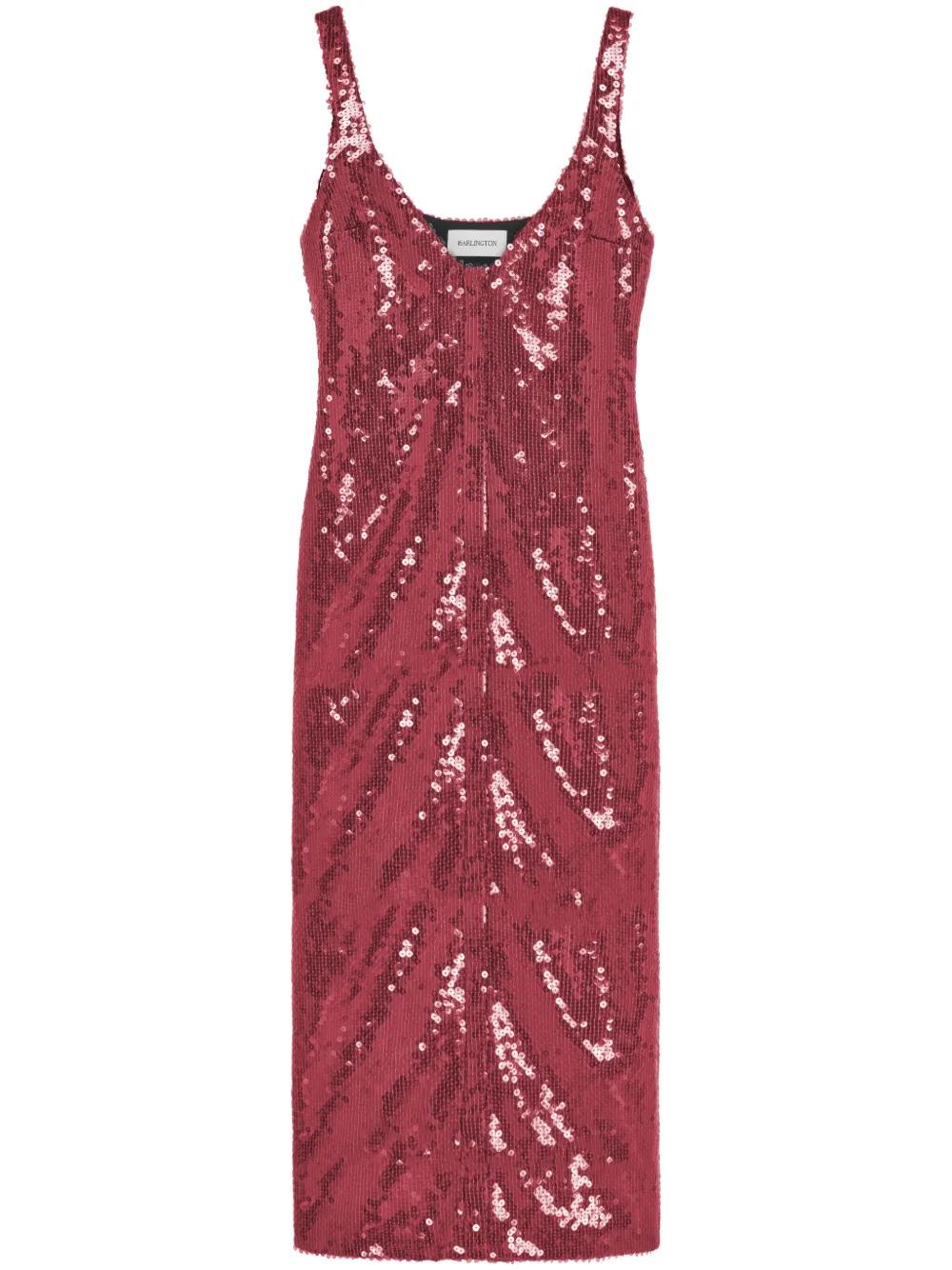 16 arlington red dress 16arlington Dona Cape-sleeve Maxi Dress