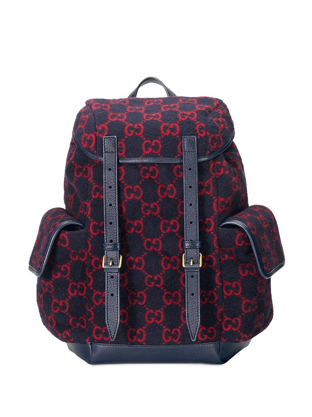 Gucci Backpack Blue/red for Men | Lyst