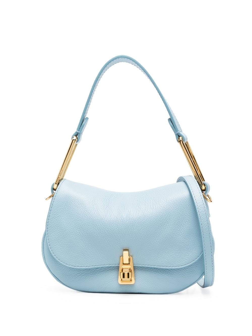 Coccinelle Magie Leather Tote Bag in Blue | Lyst