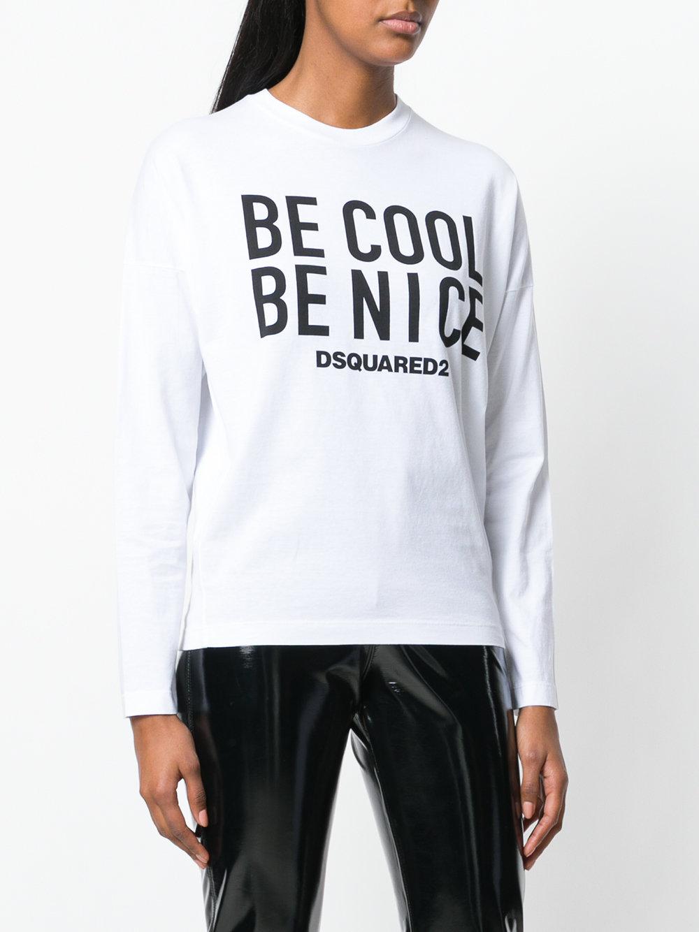 be cool be nice t shirt