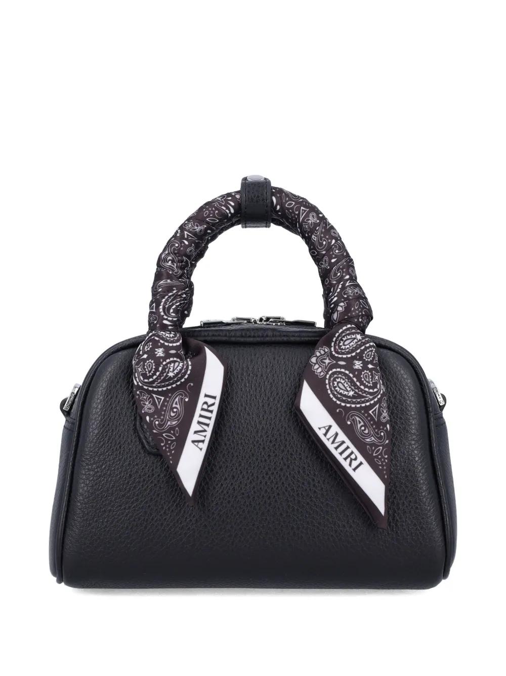 夏の断捨離！AMIRI leather paisley boston bag Amiri Bowling Bag Paisley-Print Mini Bag in Blue | Lyst
