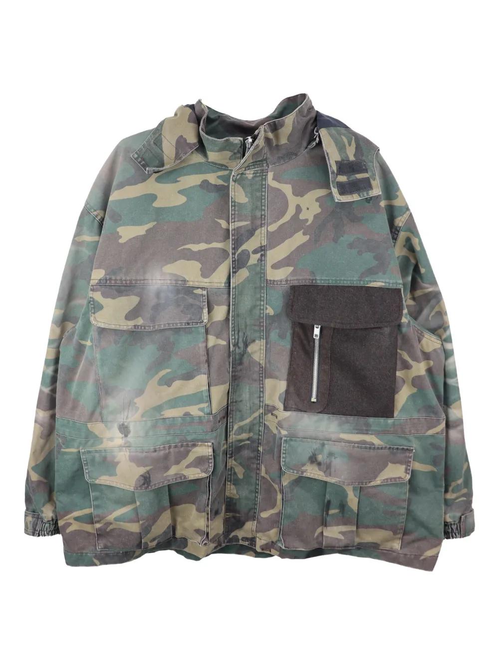 メンズ ALEXANDER DIGENOVA M65 カモフラージュ コート グレー | Lyst
