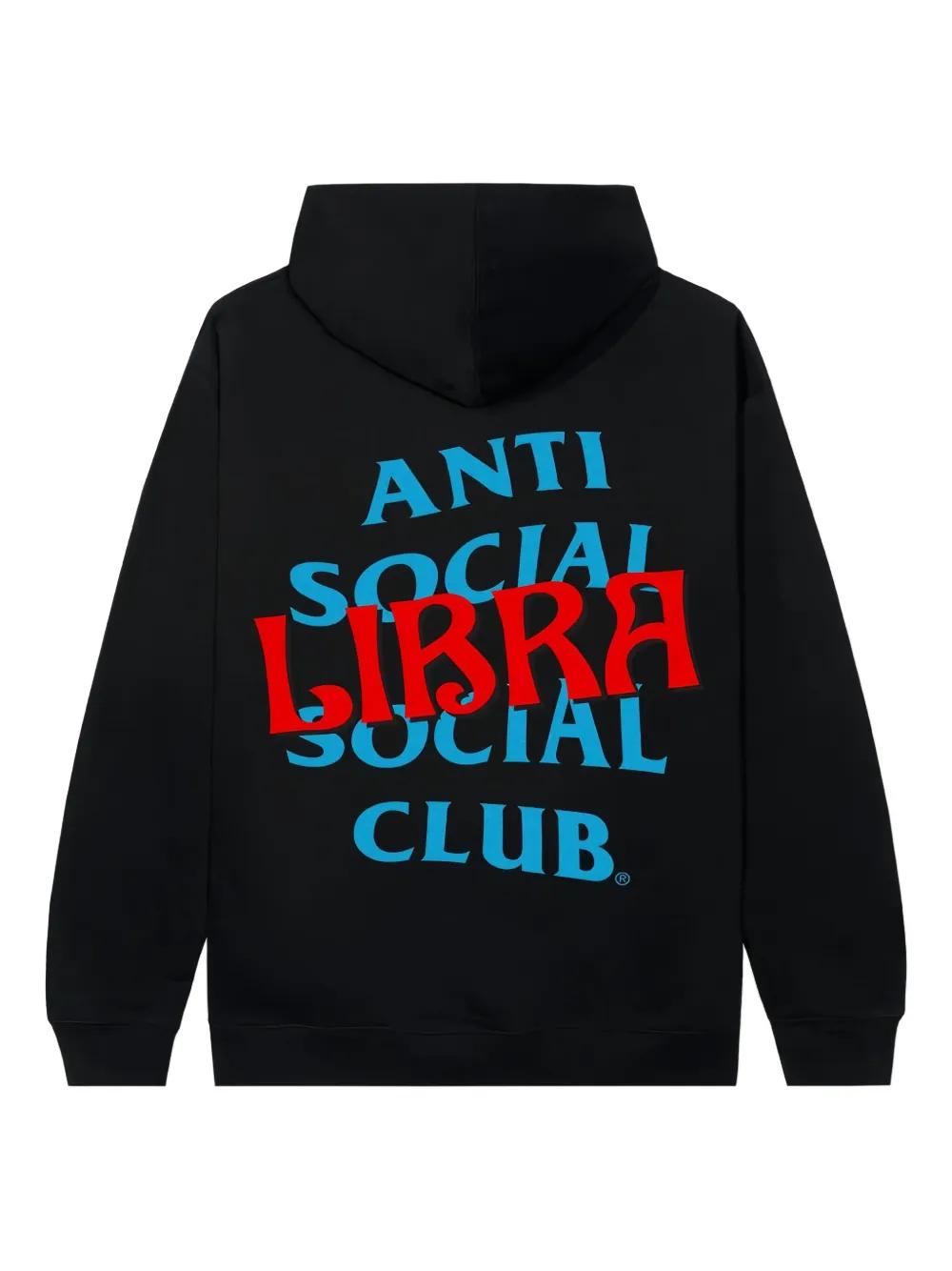 国内発稀少Anti Social Social Club ASSCRainbow パーカーHoodie Anti Social Social Club/all Logo Hoodie BLACK