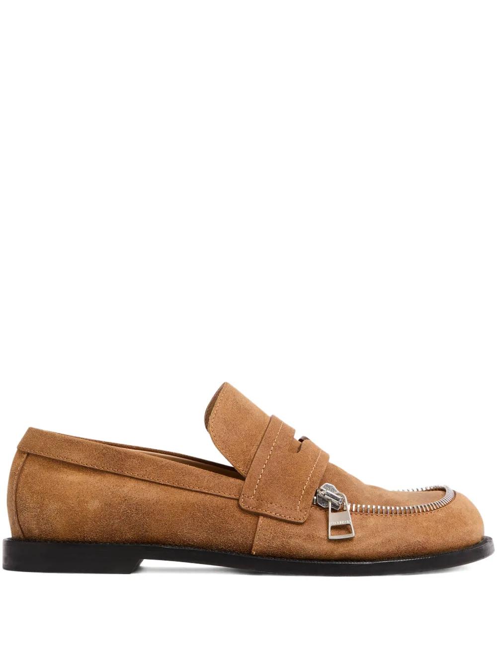 【関税込み】JW Anderson ブラック スエード スリッポン メンズ JW Anderson スリッポンシューズ | オンラインセールは