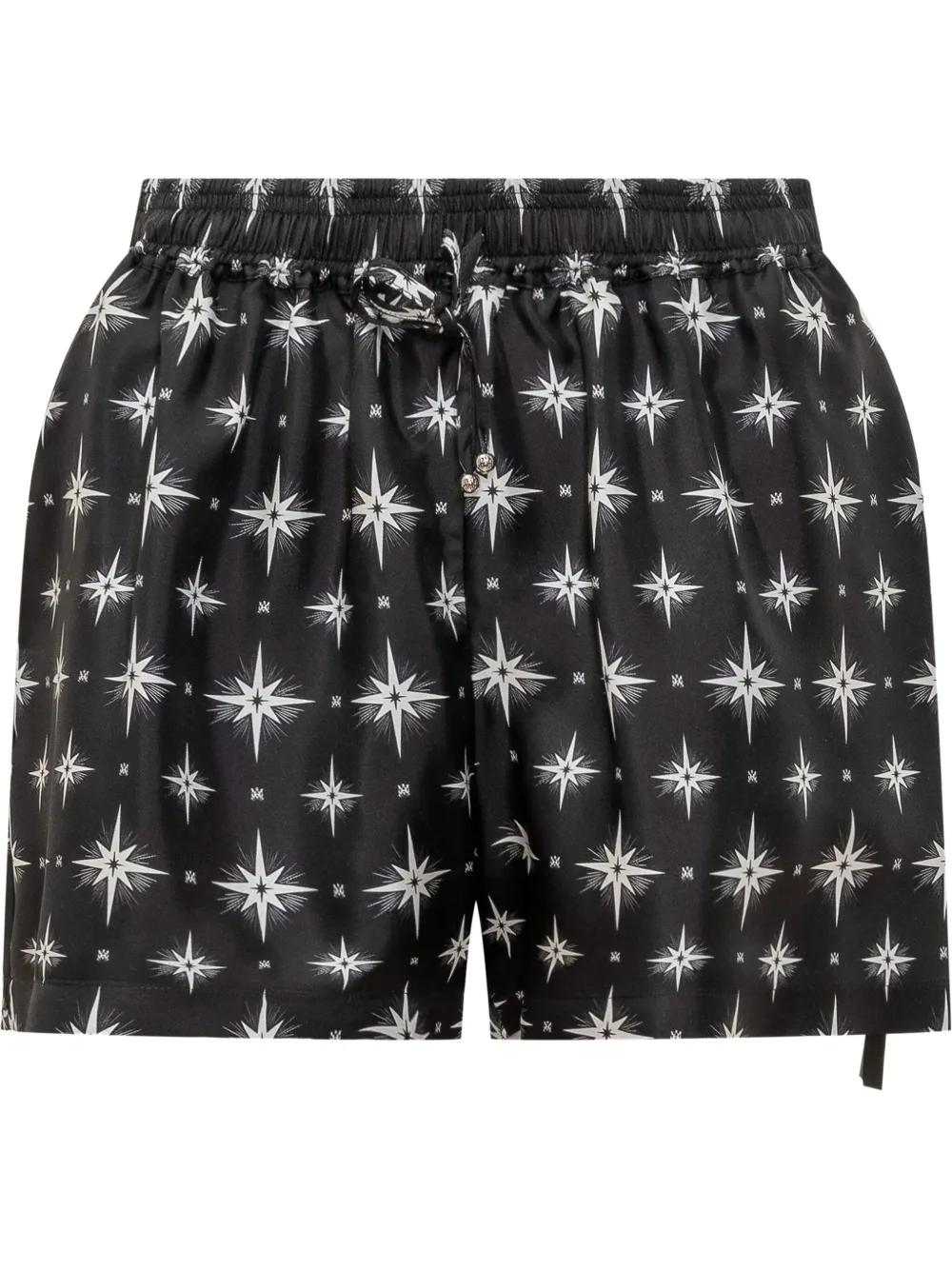 ショートパンツ AMIRI Women Shorts  Burmudas 414972 AWSHCA1024 Black AMIRI Black Distressed 'Amiri' Shorts - Pants - Compare