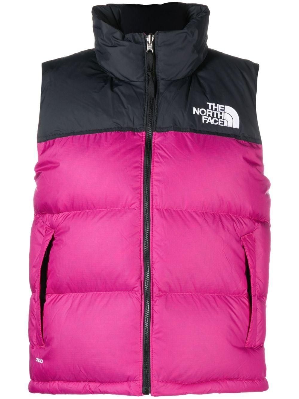 The North Face 1996 Retro Nuptse Padded Gilet in Black (Pink) Lyst UK