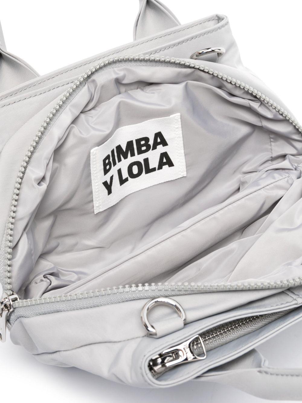 Bimba Y Lola Medium Chimo-plaque Tote Bag