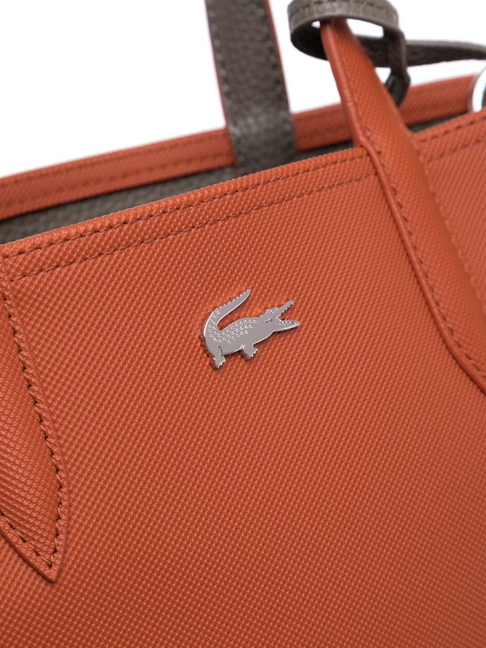 Lacoste Anna Reversible Tote Bag in Orange Lyst