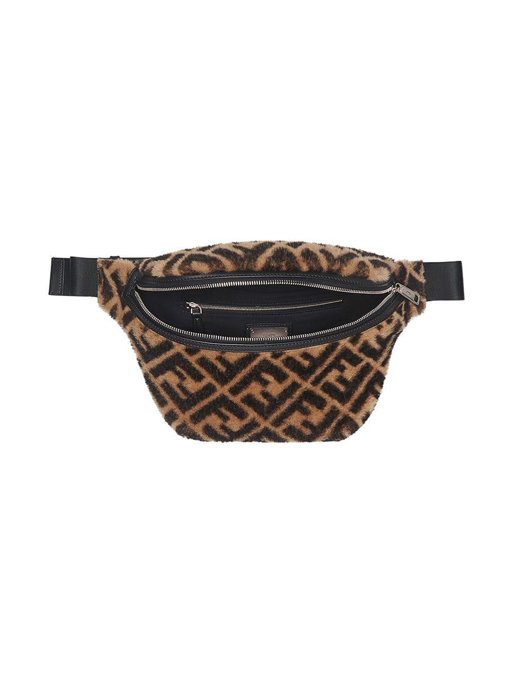 Fendi fur fanny pack sale