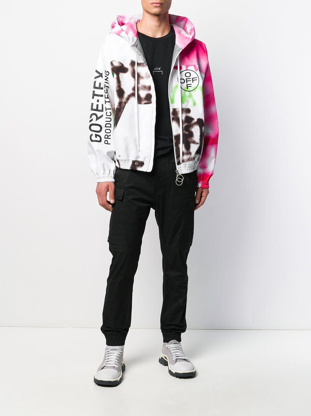 off white graffiti jacket