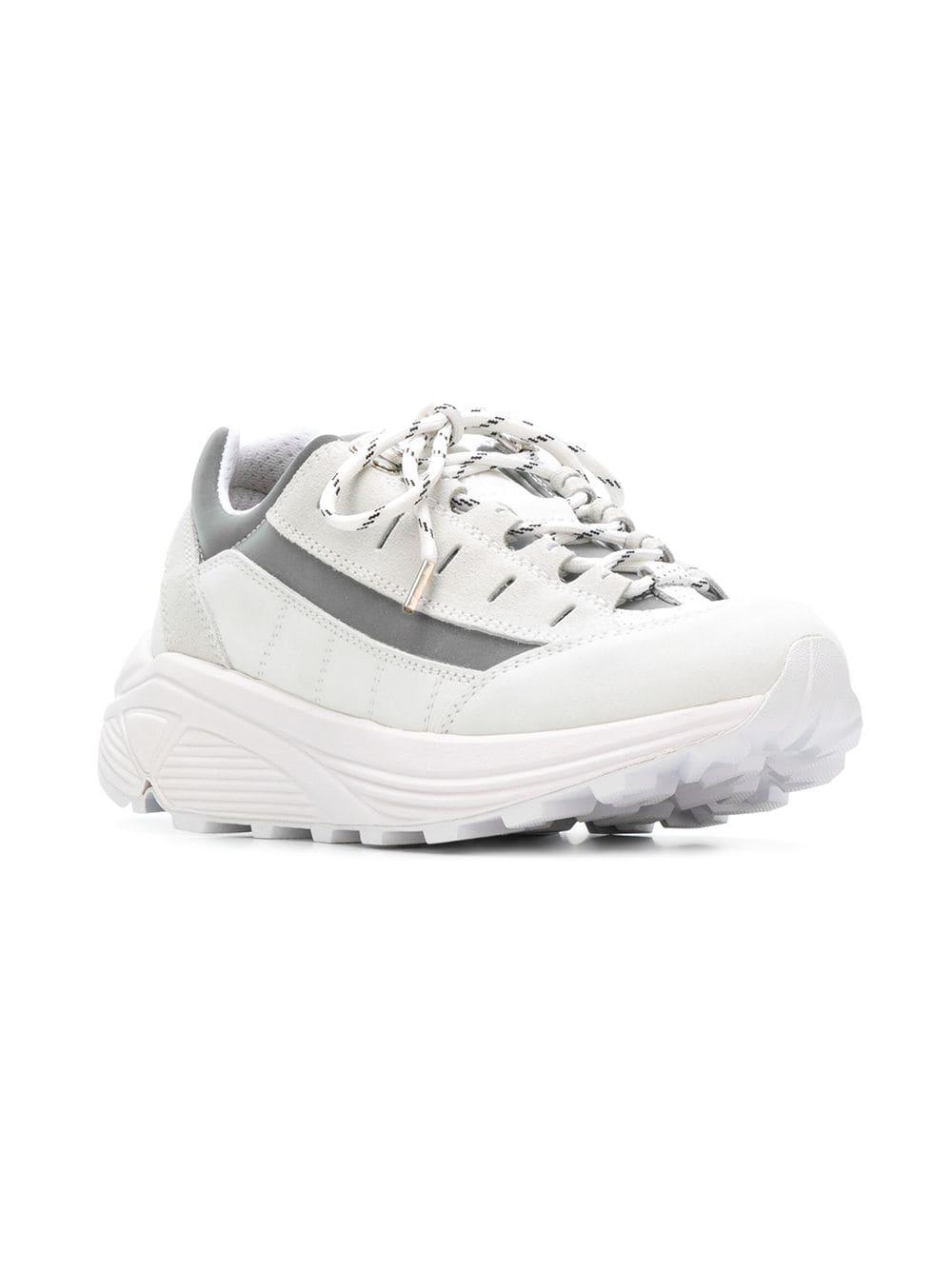 Ganni Synthetic Iris Suede And Leather Sneakers in Bright White (White) -  Lyst