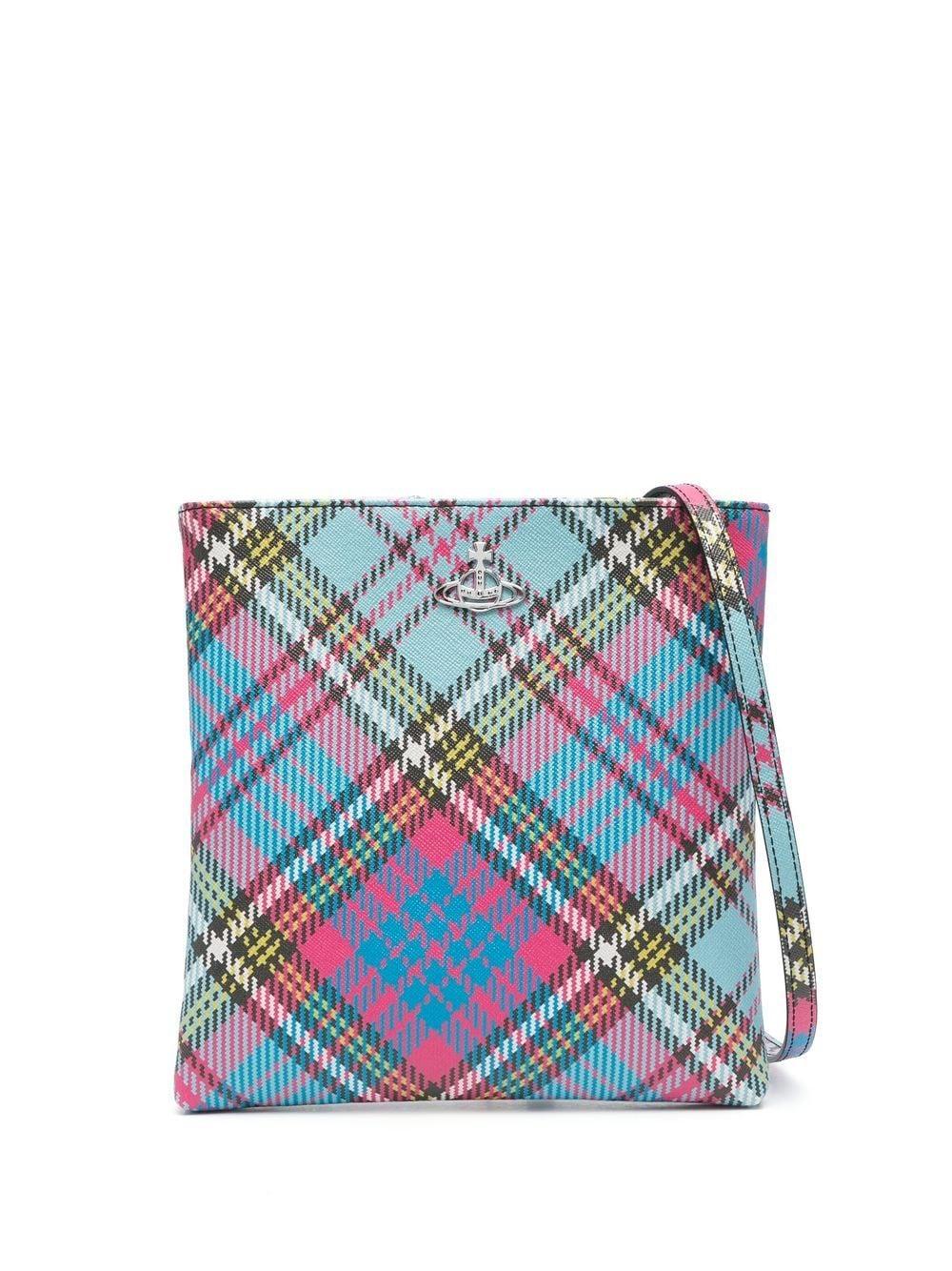 Vivienne Westwood Squire Square Leather Crossbody Bag in Blue Lyst