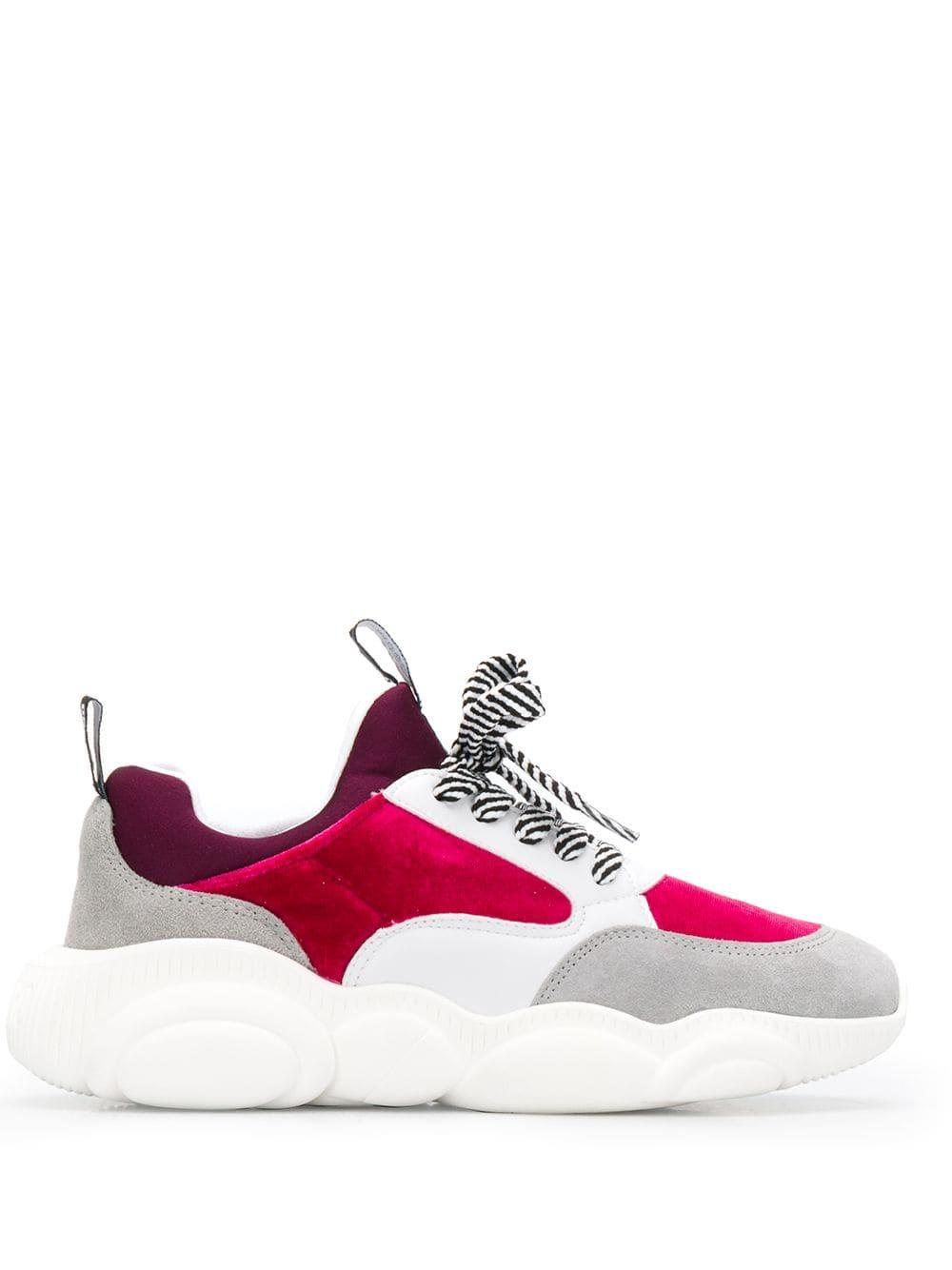 moschino teddy run sneakers
