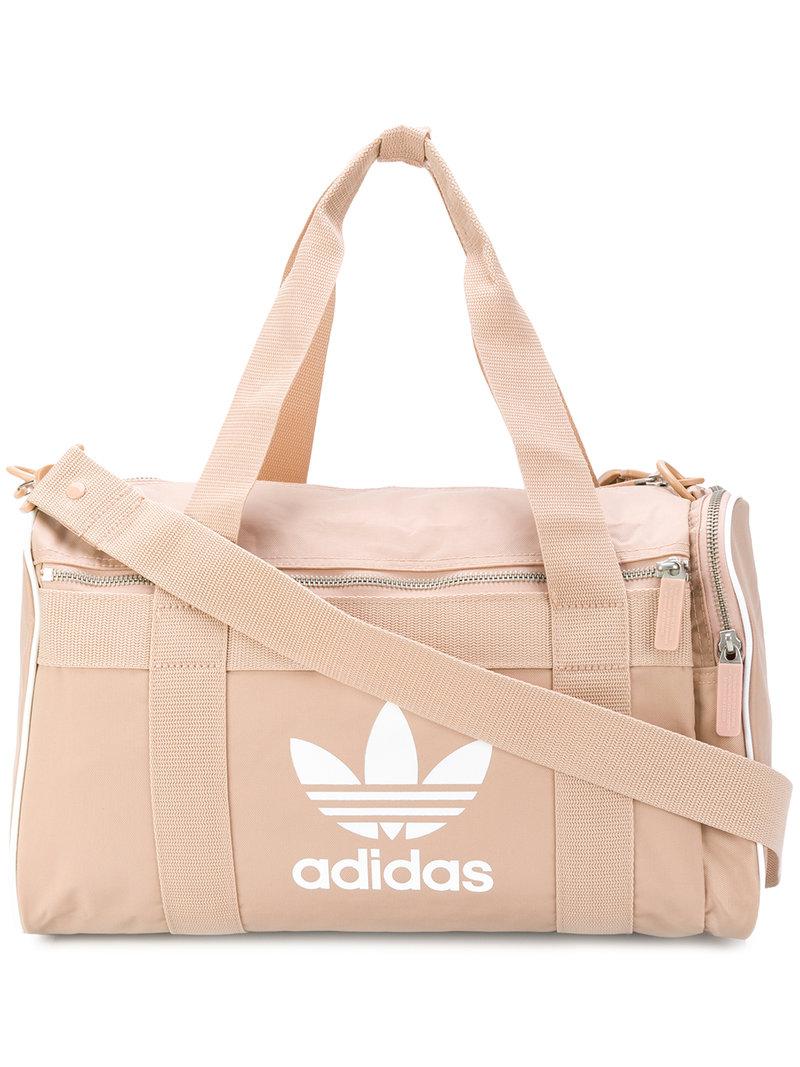 adidas Synthetic Adicolor Duffel Bag in Pink & Purple (Pink) for Men - Lyst
