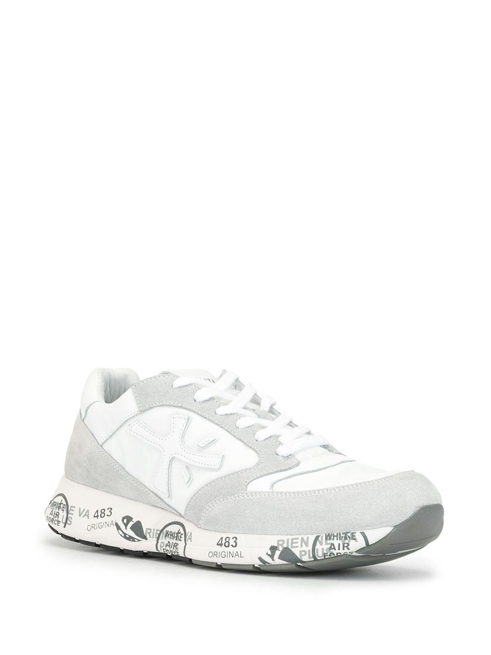 Premiata 483 Original Suede-panel Trainers in Grey (Gray) for Men - Lyst