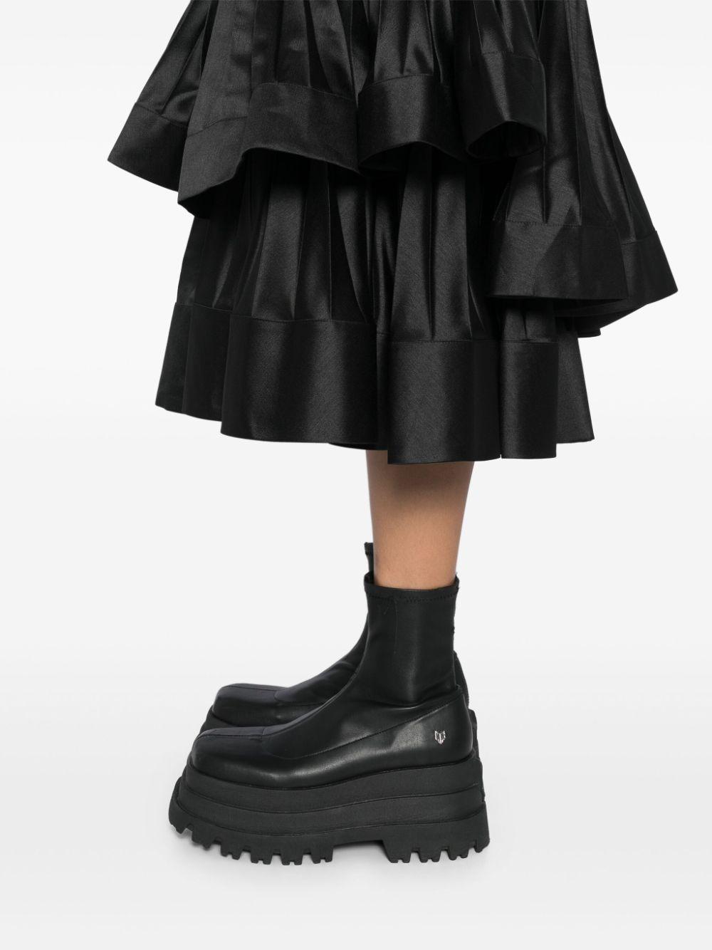 noir kei ninomiya プリーツスカート