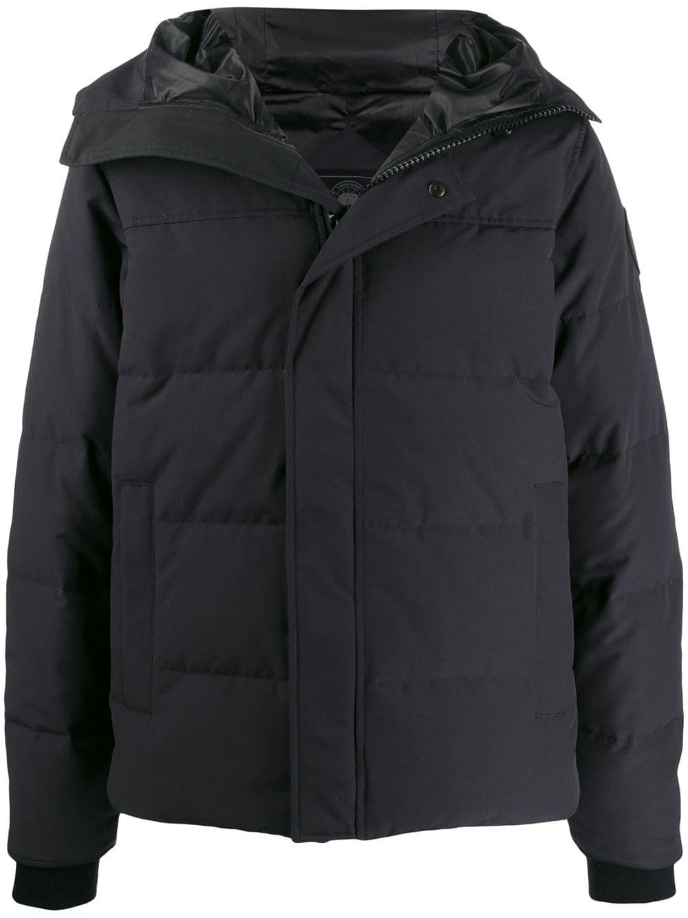 Canada Goose Goose Hooded Puffer Coat in Blue for Men Lyst