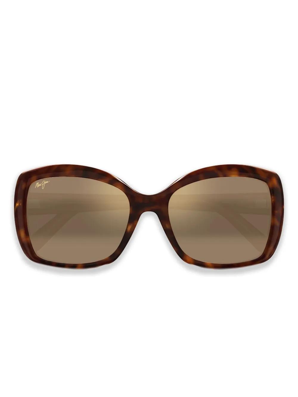 Maui Jim Cat-Eye Frame Sunglasses in Brown | Lyst display picture 3